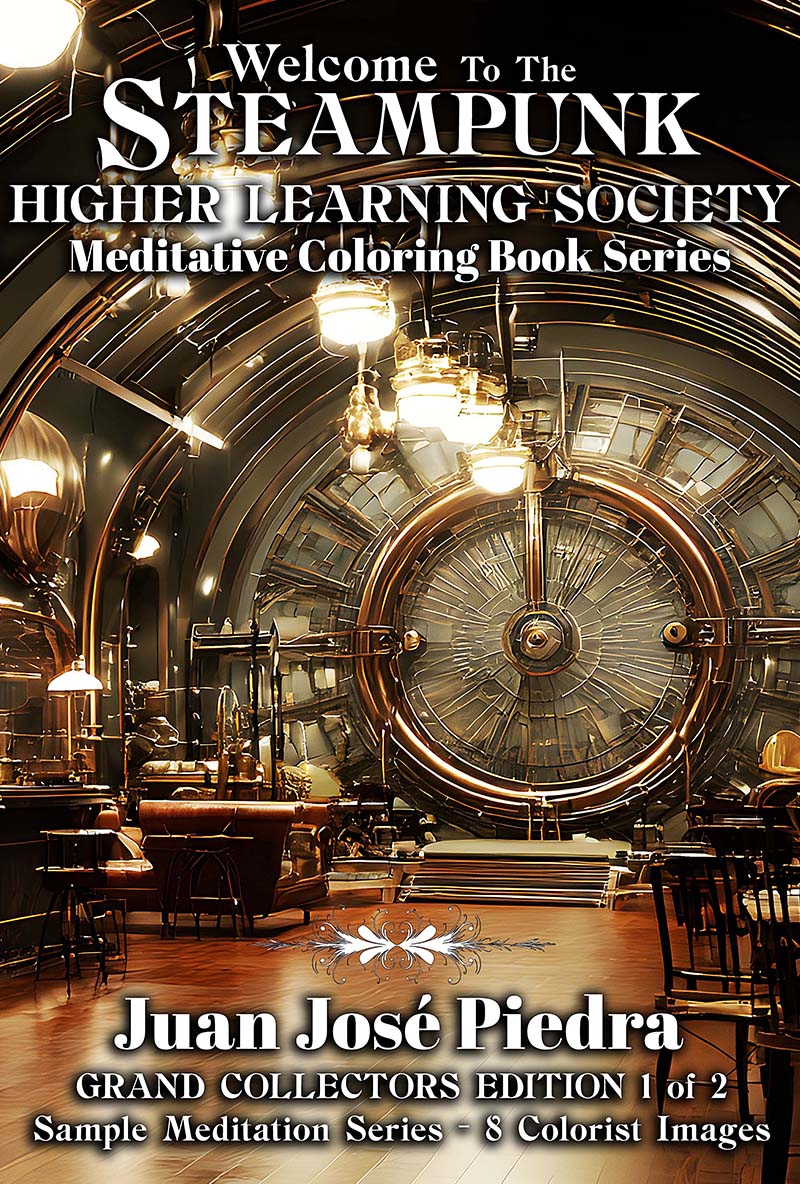 Steampunk Coloring Sample One